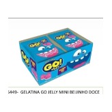 Gelatina Go Jelly Mini Beijinho Doce 12x1 180g